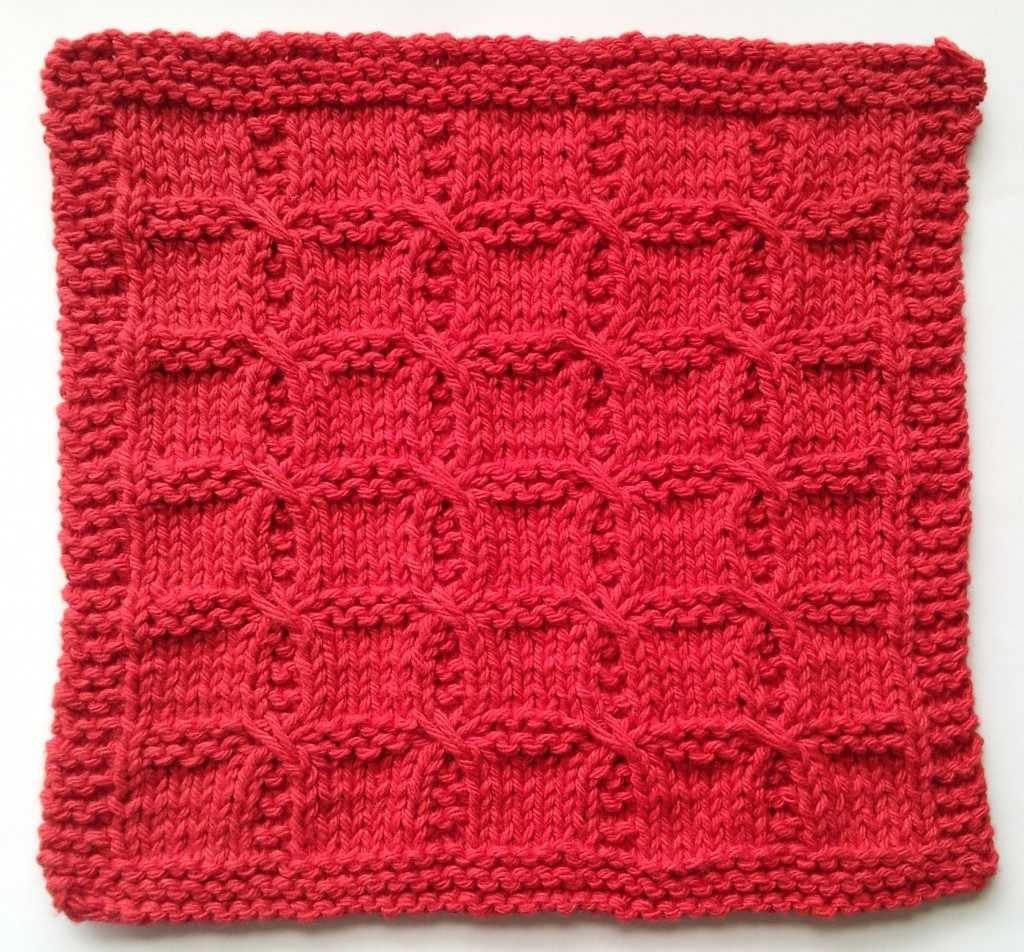 First knitting pattern