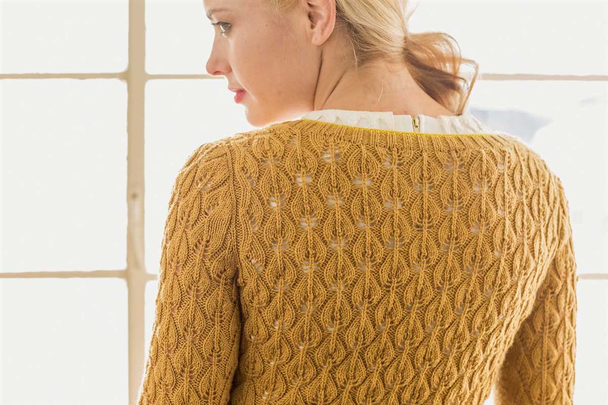 Ladies double knitting cardigan patterns