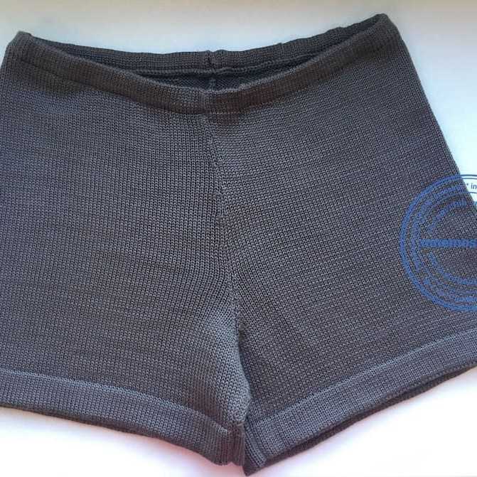 Men's knit shorts pattern