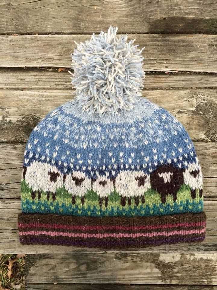 Knit toboggan hat pattern