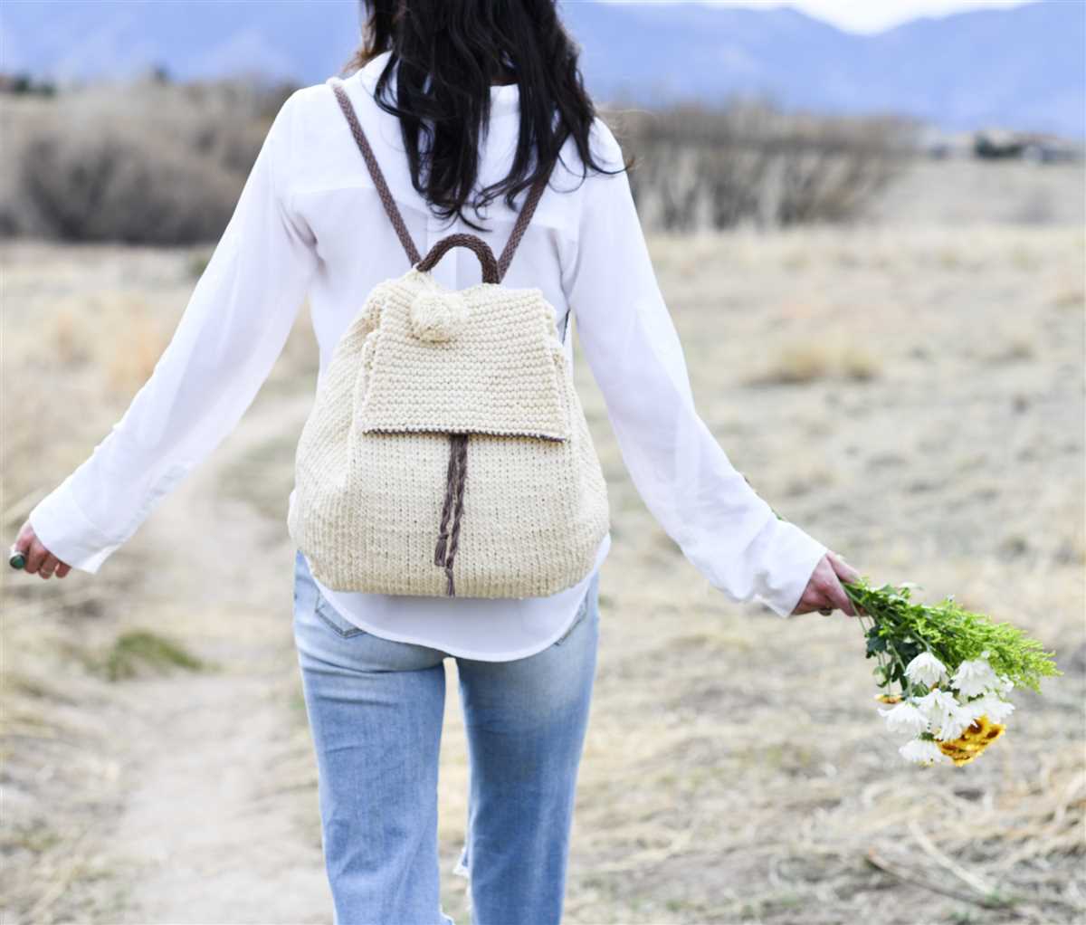 Aspen mountain knit bag pattern