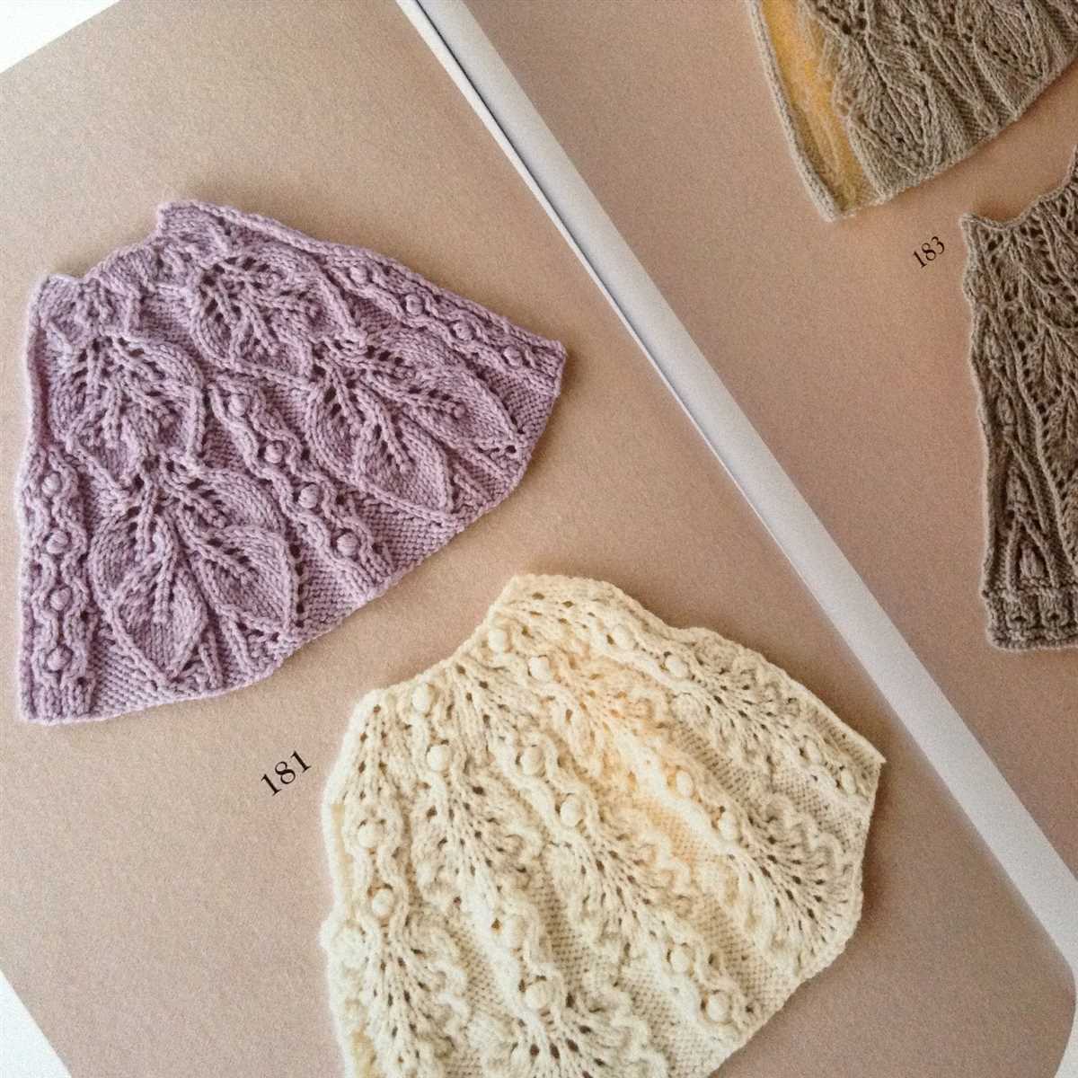Japanese knit patterns