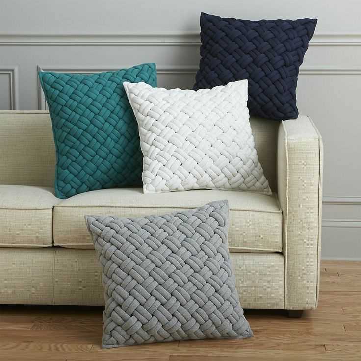 Knitted cushion patterns free