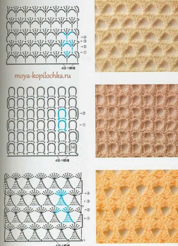 How to knit patterns with different colors