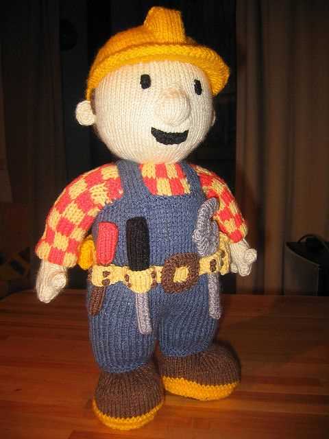 Bob the builder knitting pattern