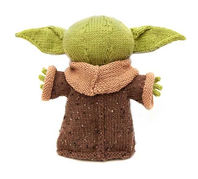 Knitting pattern for yoda