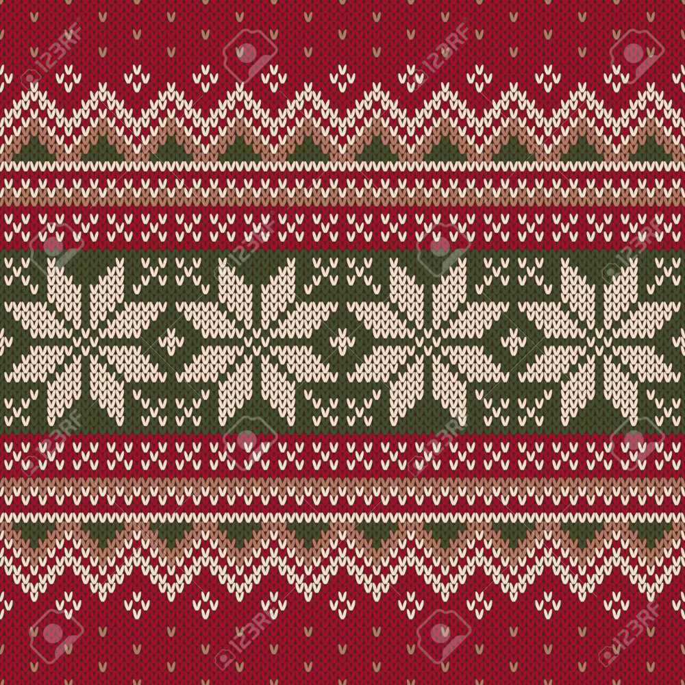Knitted christmas sweater patterns