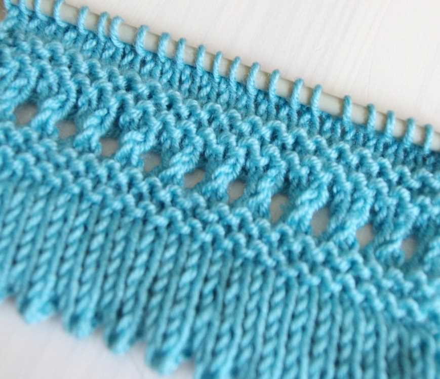 Master the intricate beauty of eyelet knit stitch patterns Eyelet knit stitch pattern