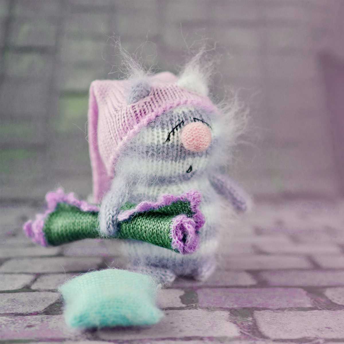 Free small cat knitting pattern