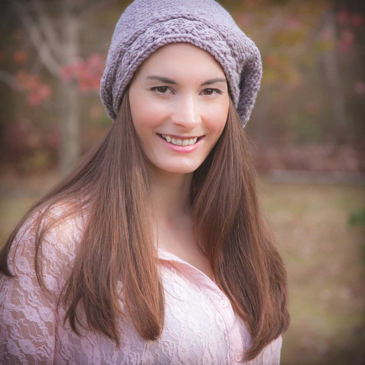 Stylish Knitting Pattern for Women's Hats Pattern for ladies knitted hat