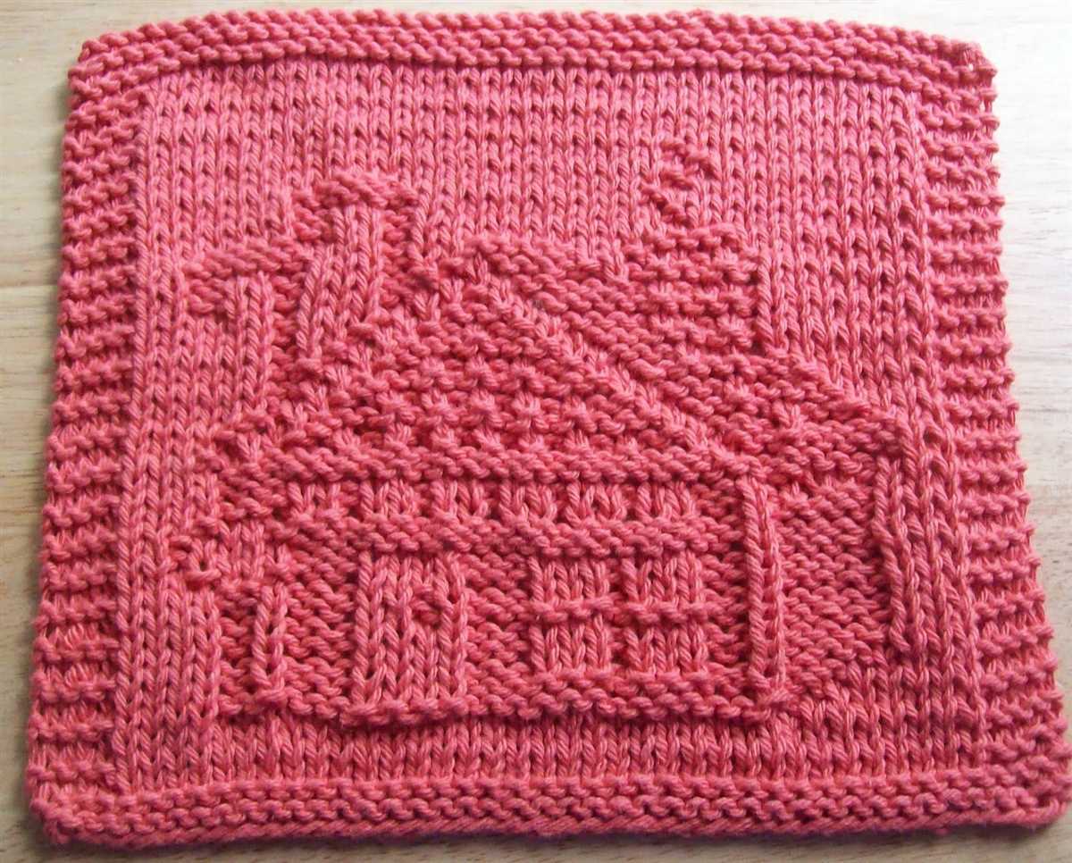 Free square knitting patterns