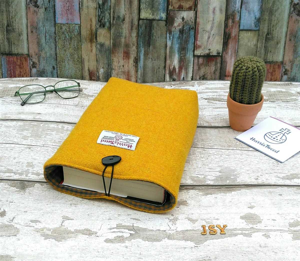 Knit book sleeve pattern