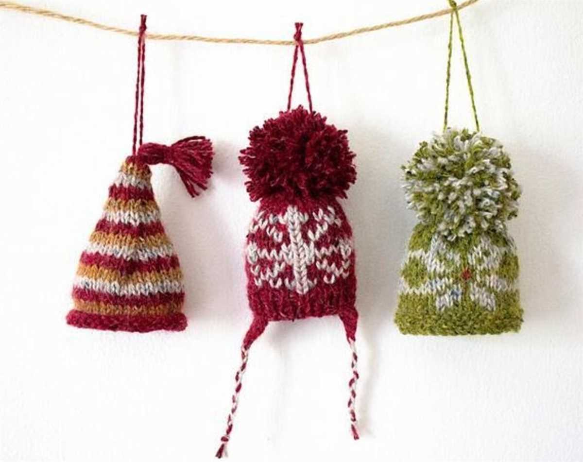 Easy christmas decoration knitting pattern
