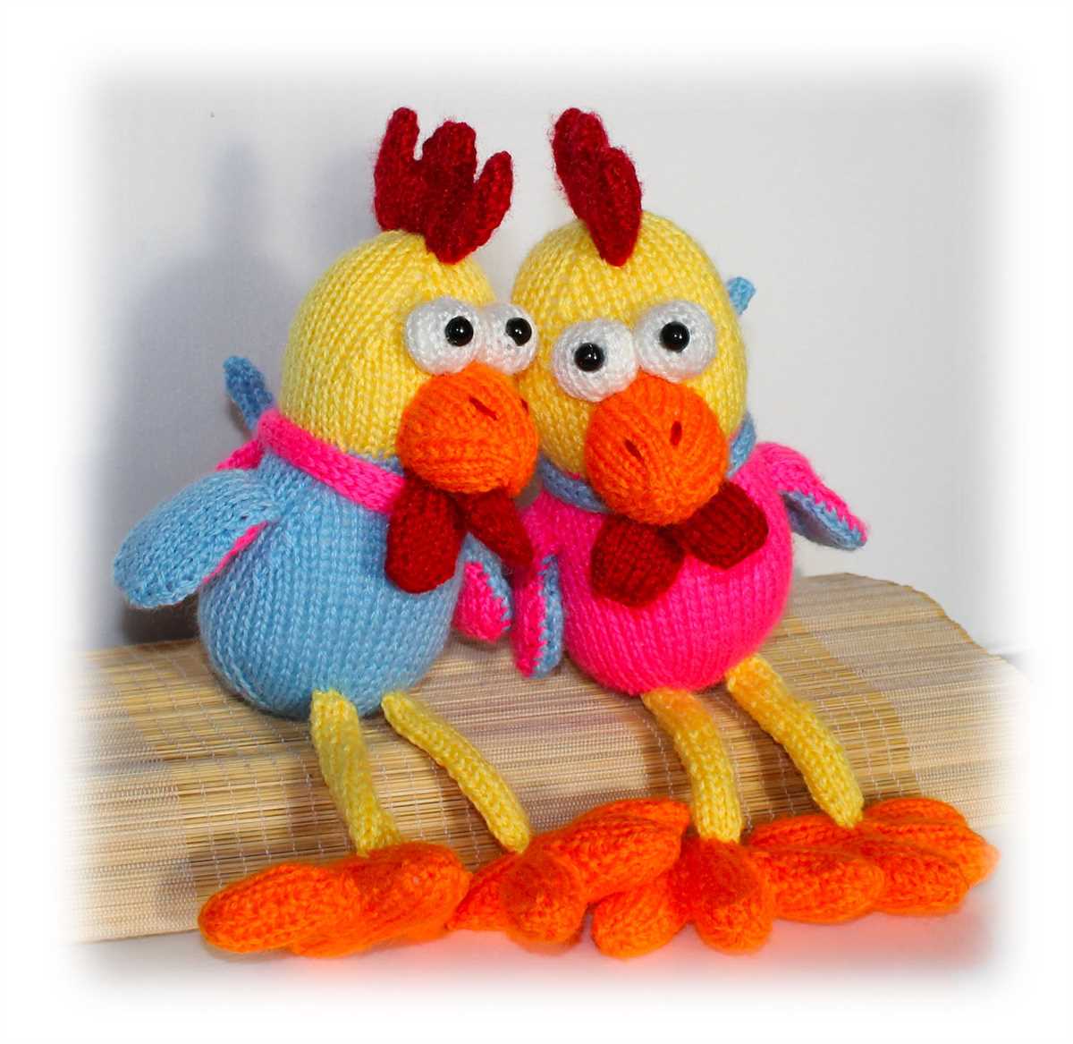 Rooster knitting pattern