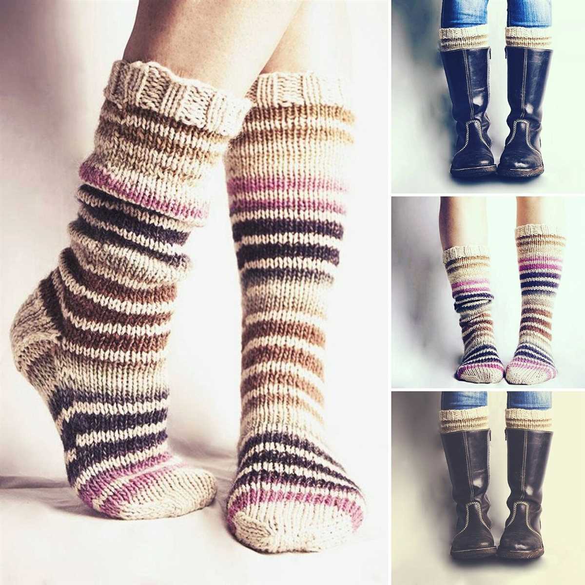 Knitted wool sock patterns free