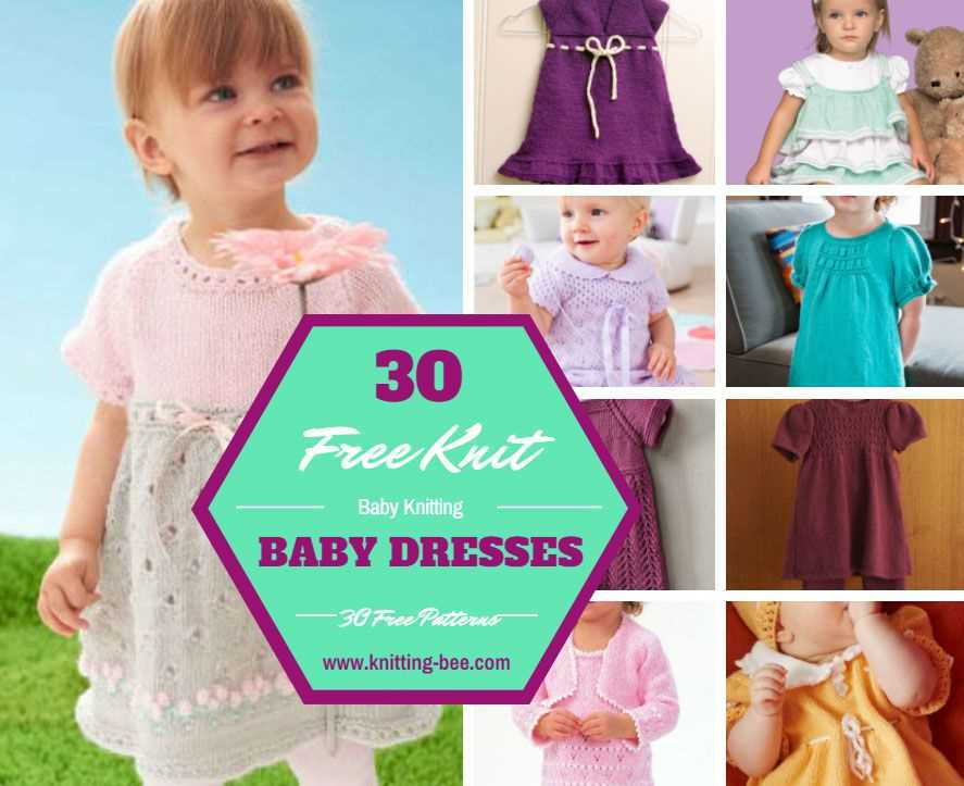 Free baby girl knitting patterns