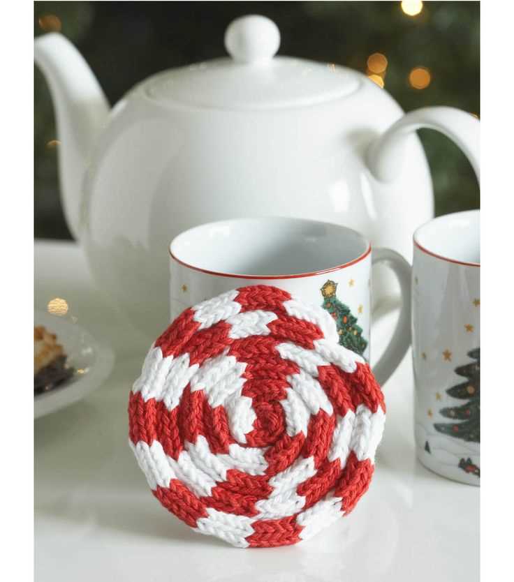 Knitted coaster pattern free