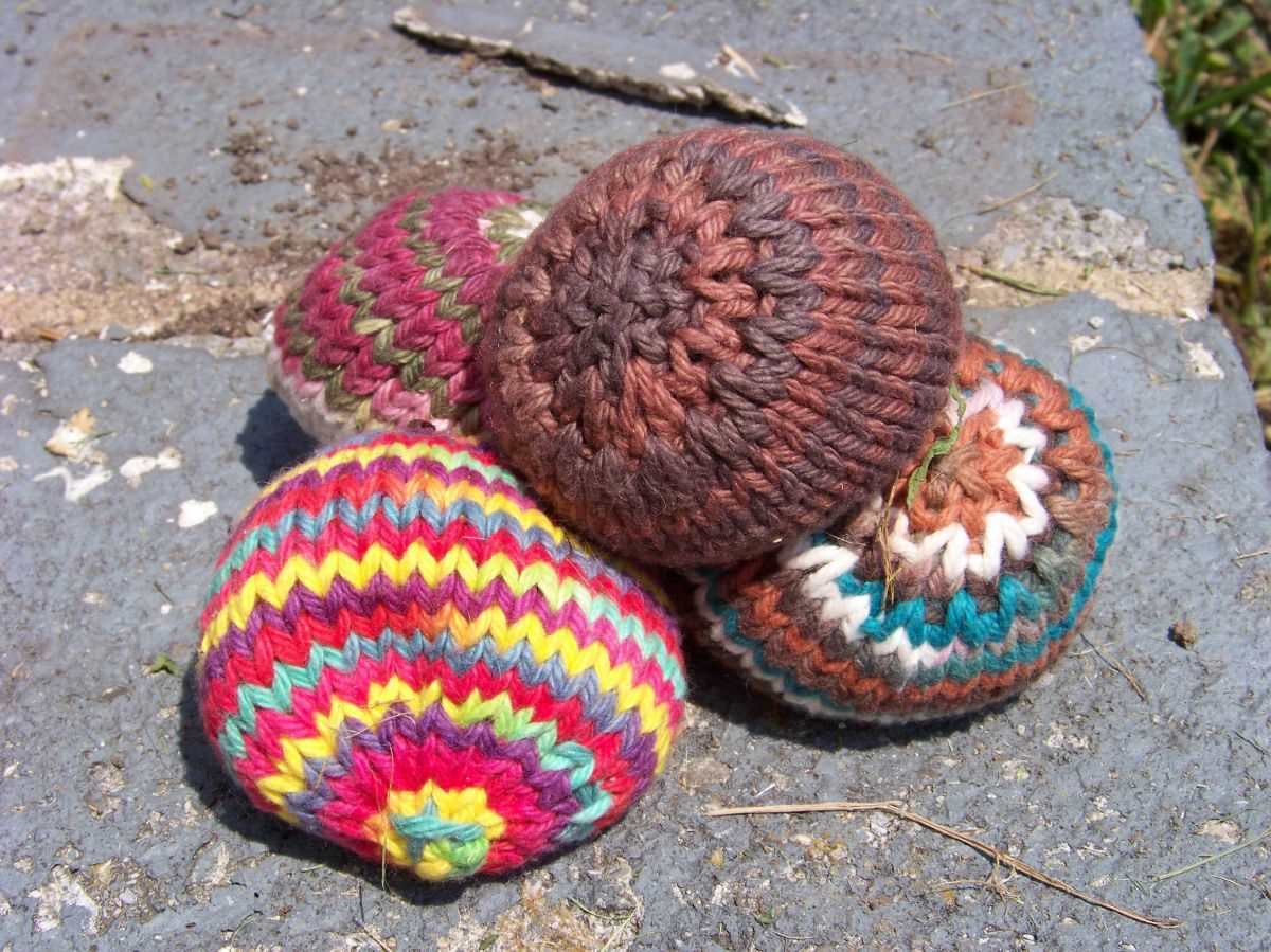 Hacky sack knitting pattern