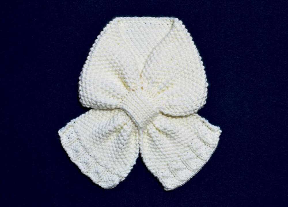 Bow hat knitting pattern