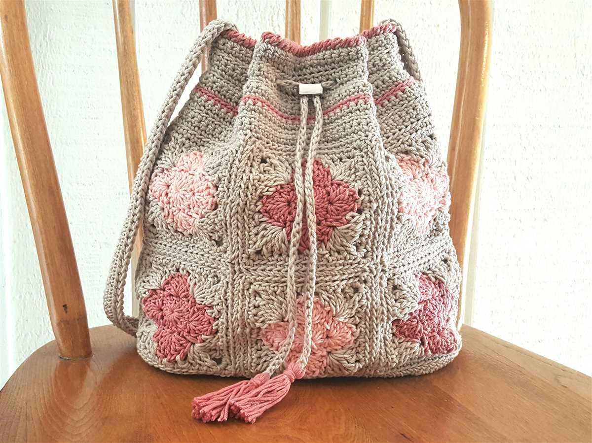 Drawstring bag knitting pattern free
