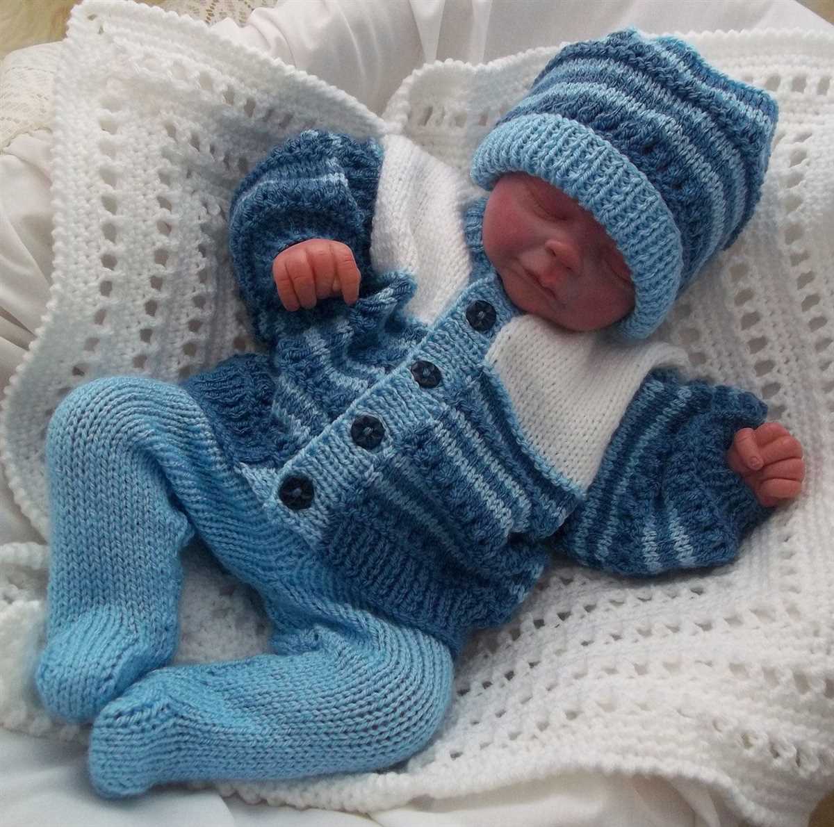 Newborn dress knitting pattern