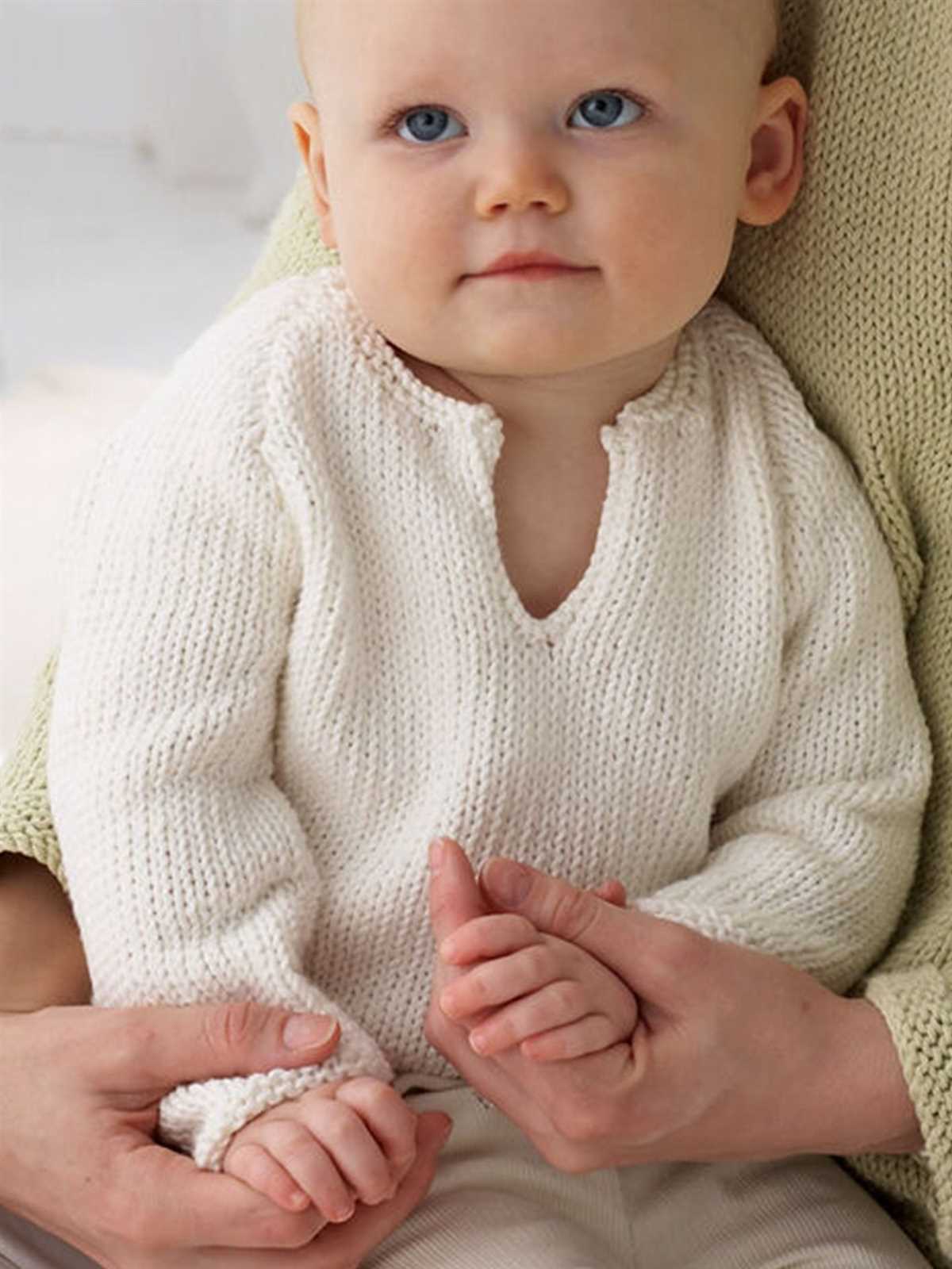 Newborn dress knitting pattern
