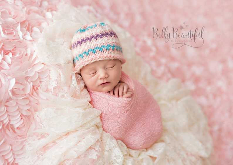 Newborn dress knitting pattern