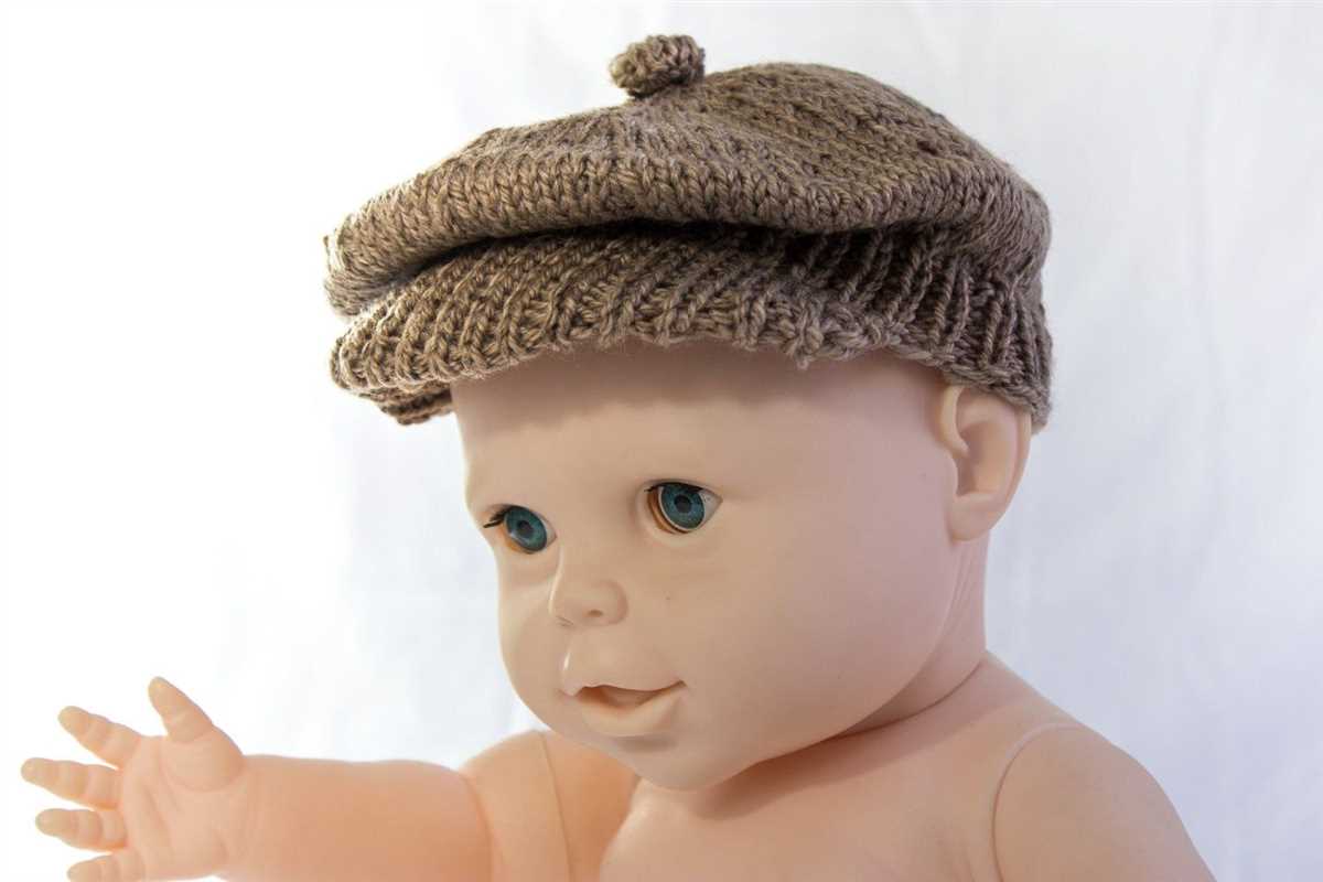 Newsboy cap knitting pattern free