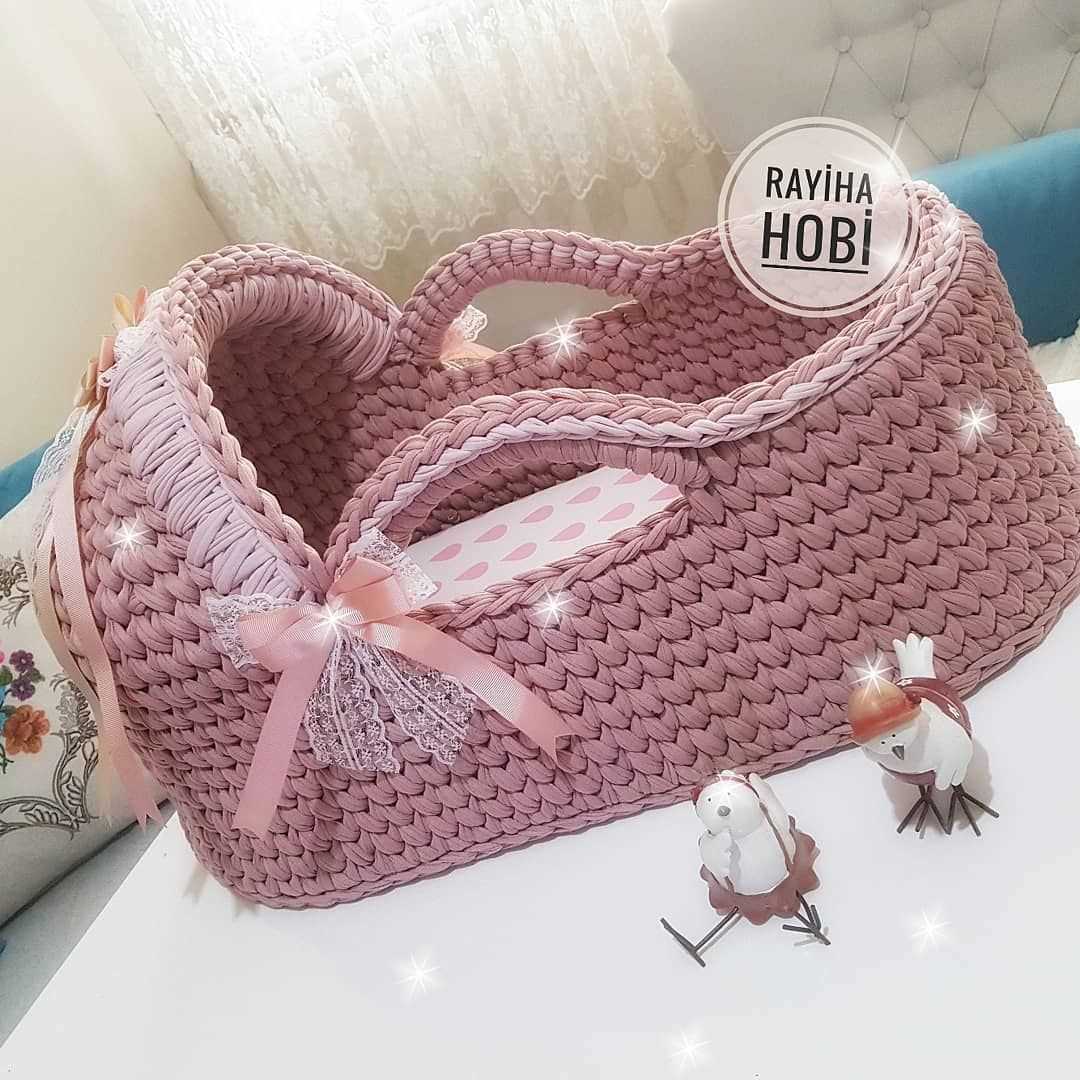 Moses basket knitting pattern free