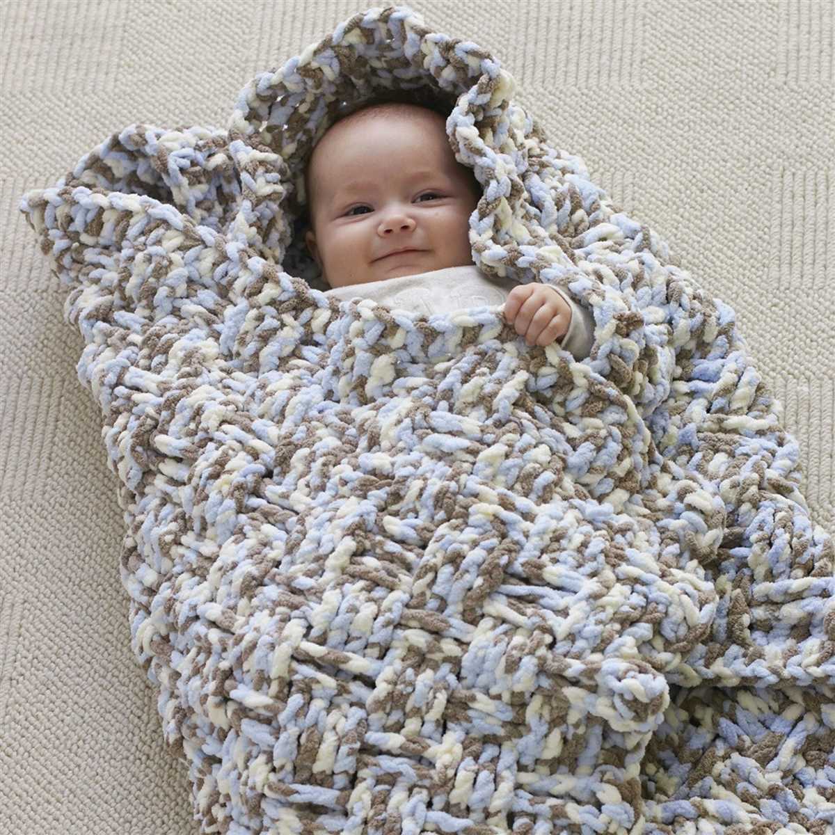 Bernat baby blanket yarn knit patterns free