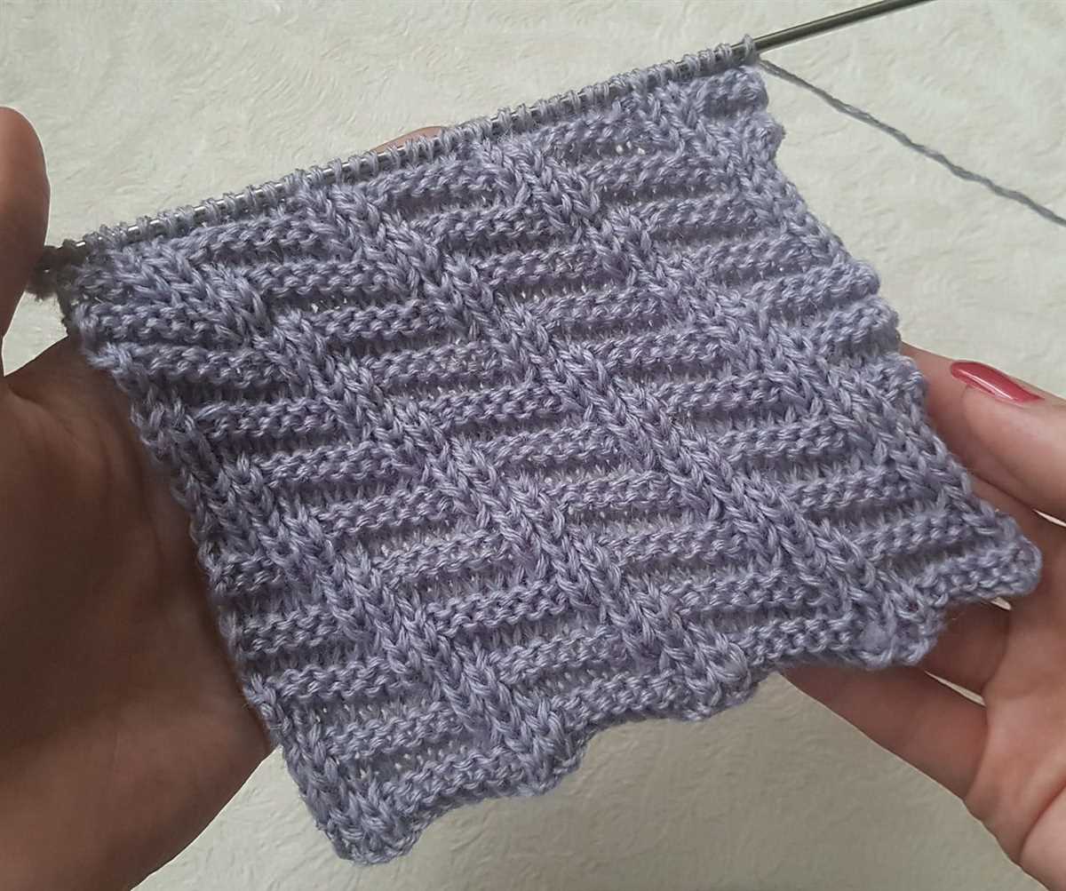 Beginners knitting pattern