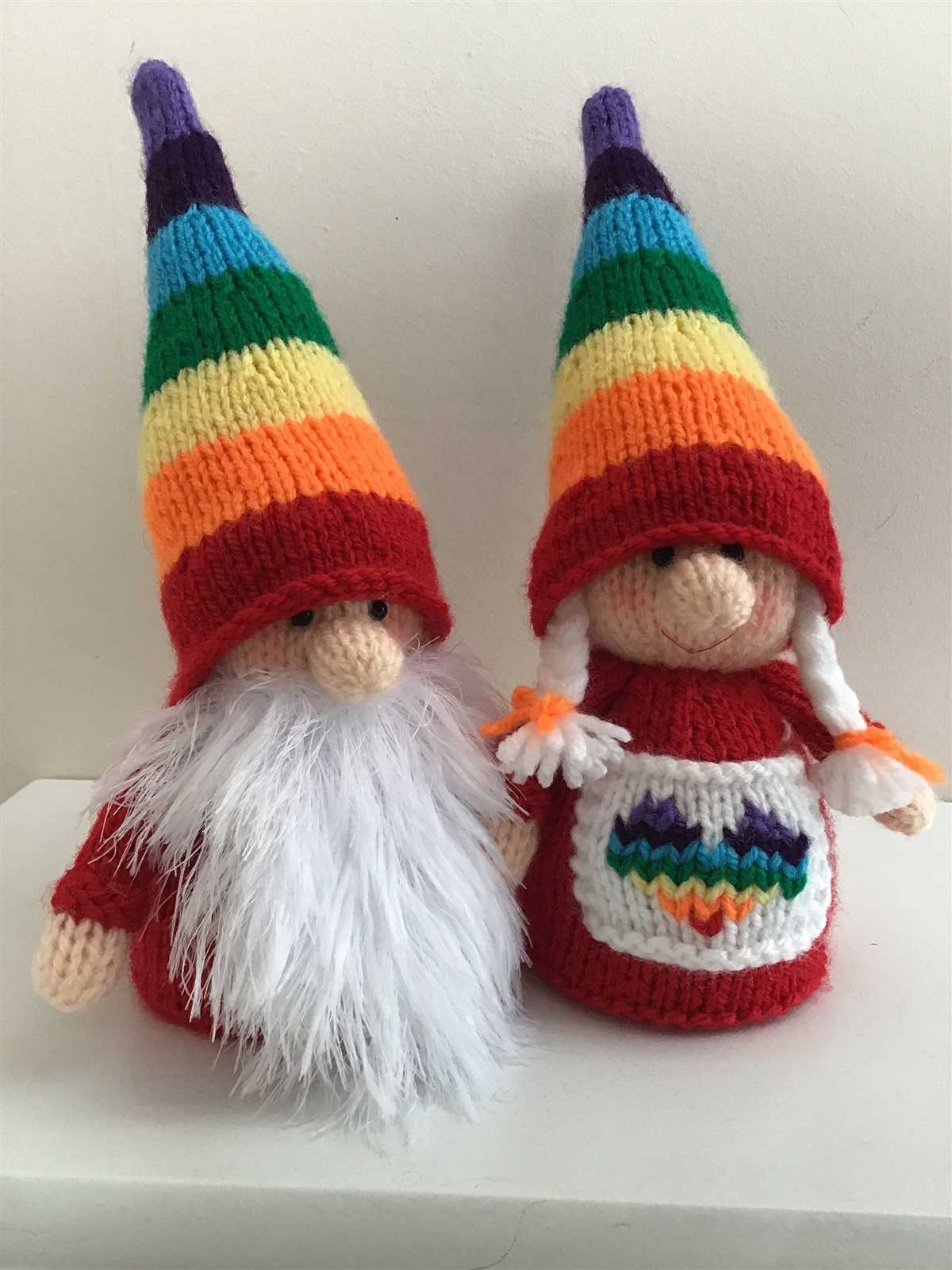 Knitted gnome pattern free