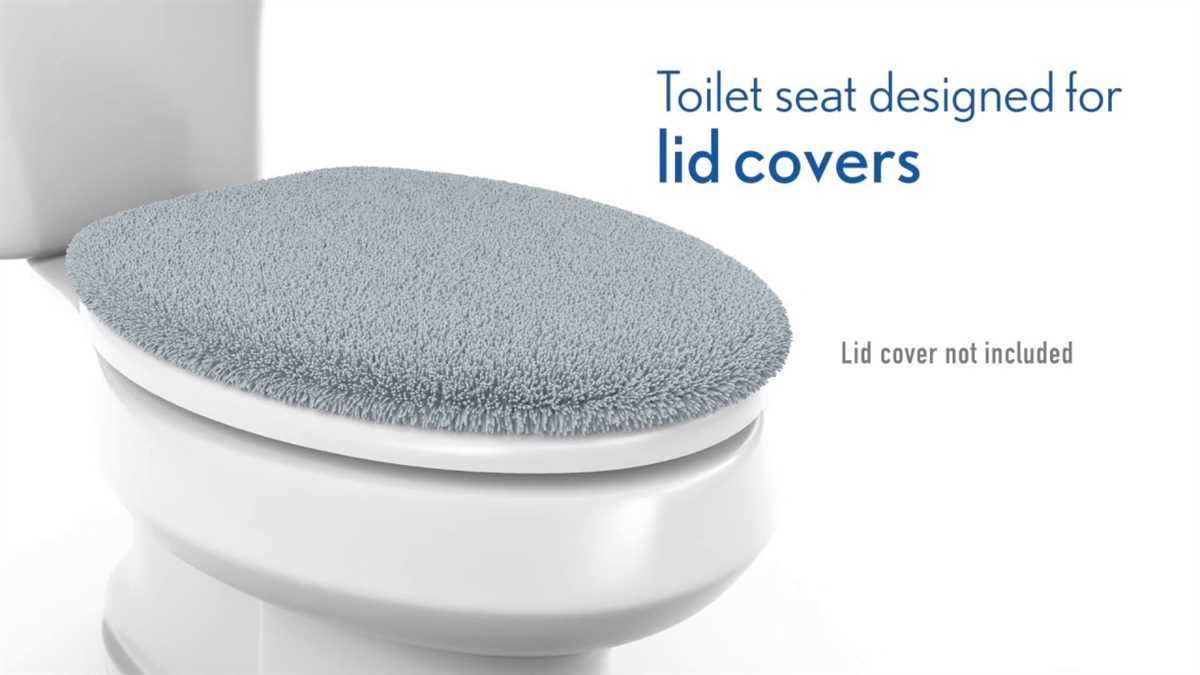 Knit toilet lid cover pattern