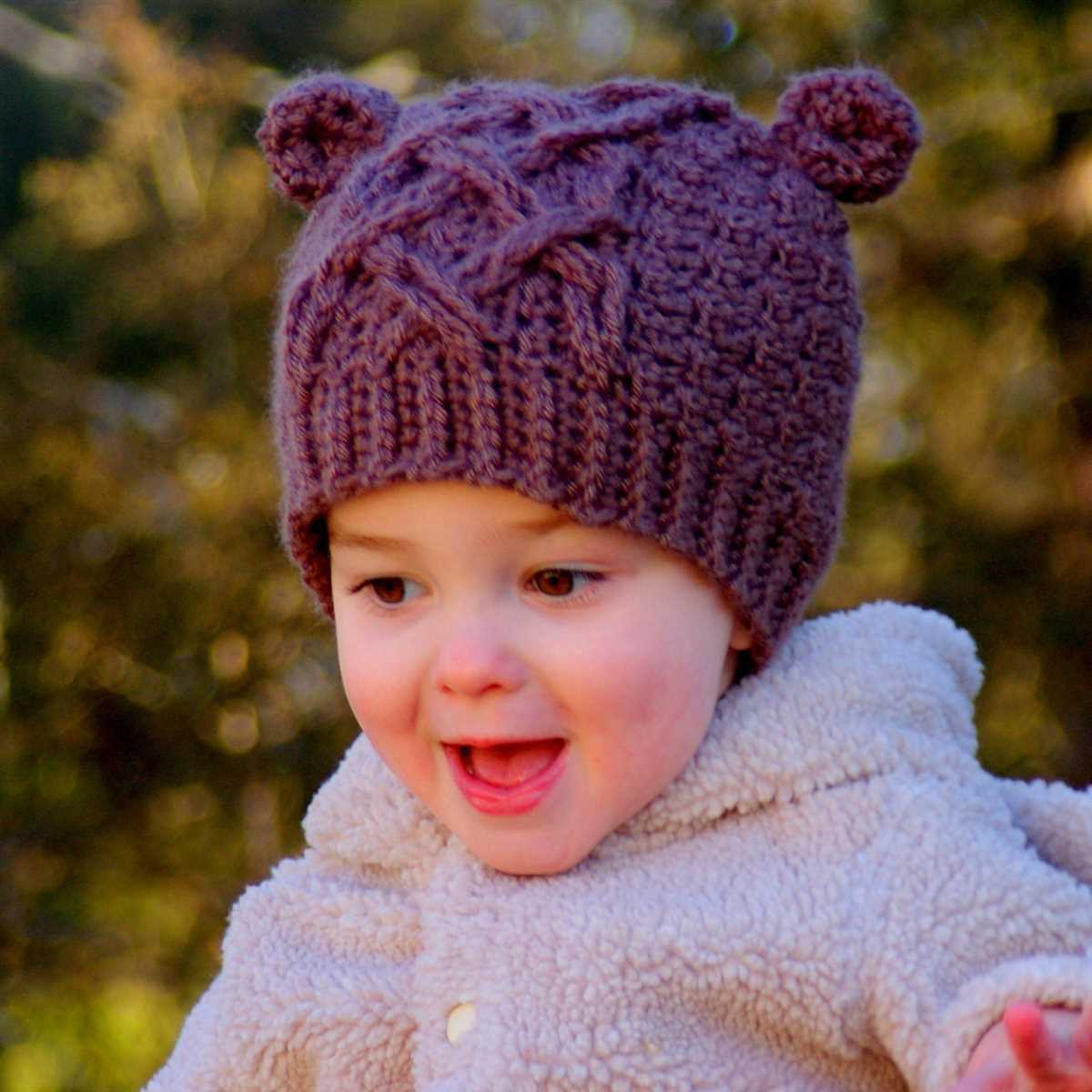 Free baby hat knitting patterns to download