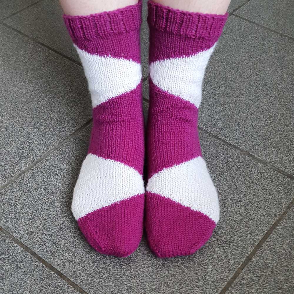 No heel socks knitting pattern