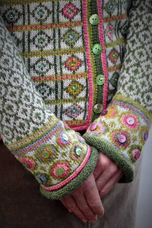 Norwegian fair isle knitting patterns
