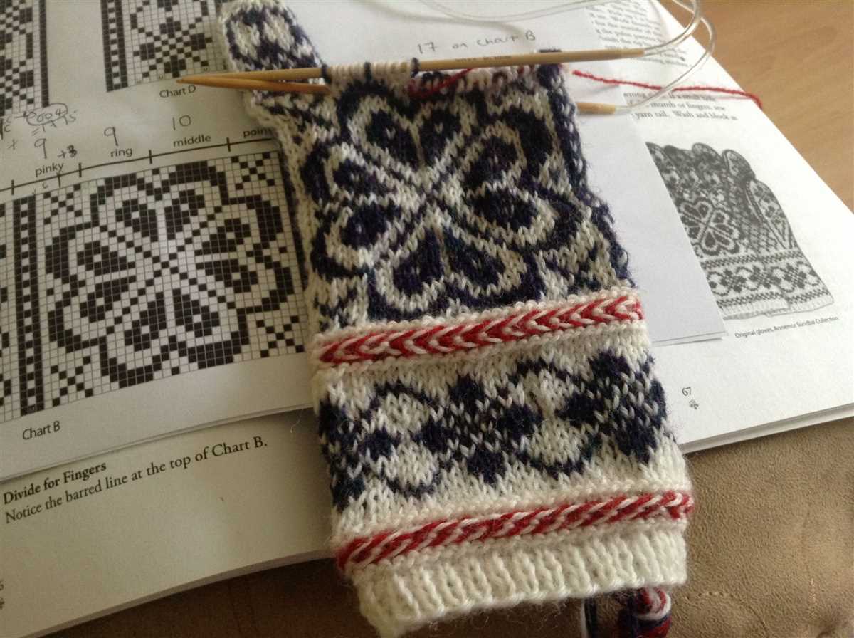 Norwegian fair isle knitting patterns