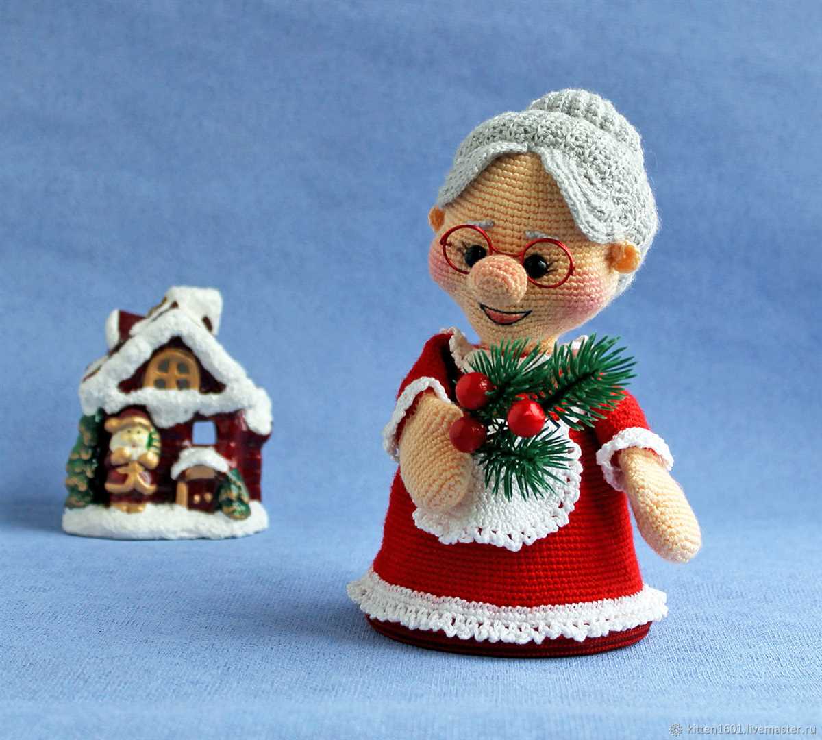 Mrs claus knitting pattern