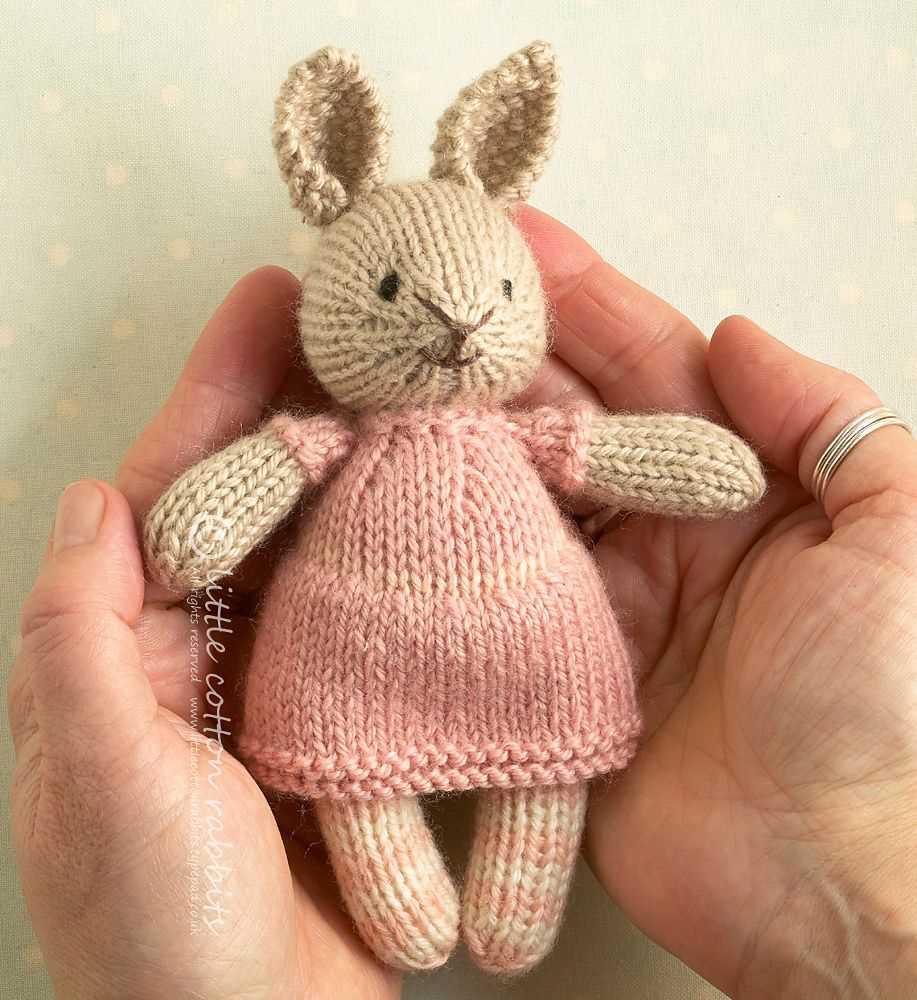 Knitting bunny pattern