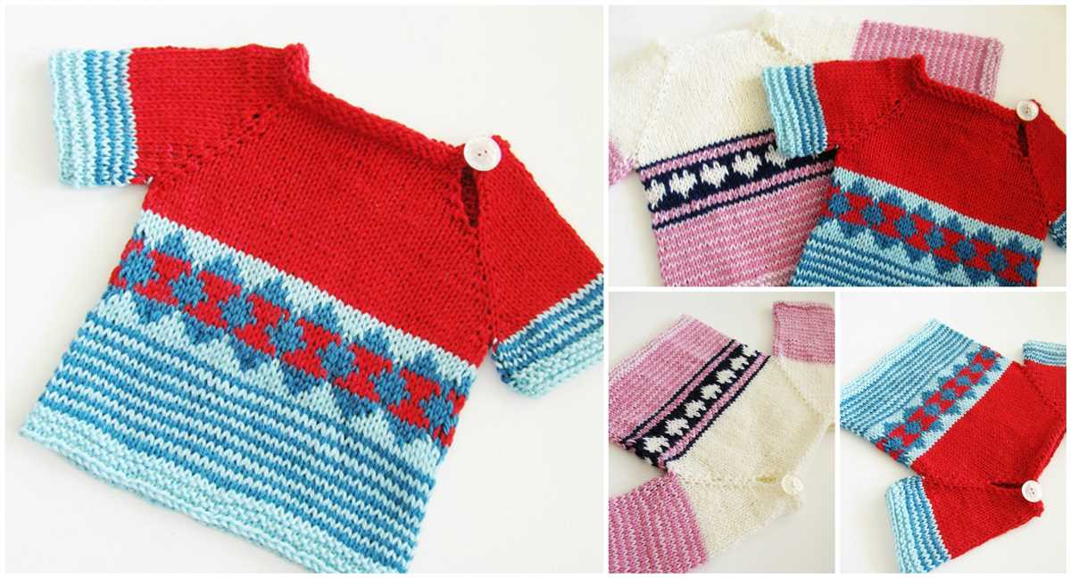 Easy child's sweater knitting pattern free