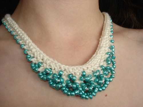 Knitted beaded necklace patterns