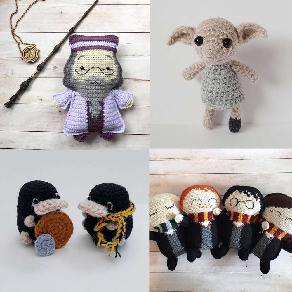 Knitting patterns for harry potter characters