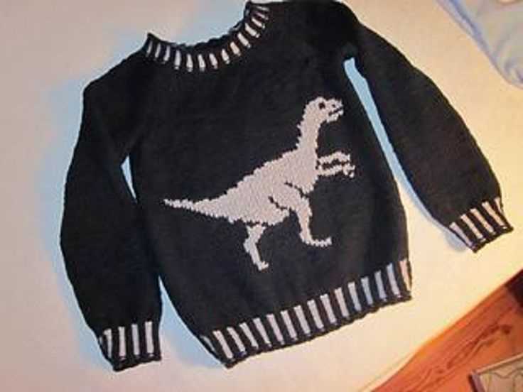 Free dinosaur jumper knitting patterns uk
