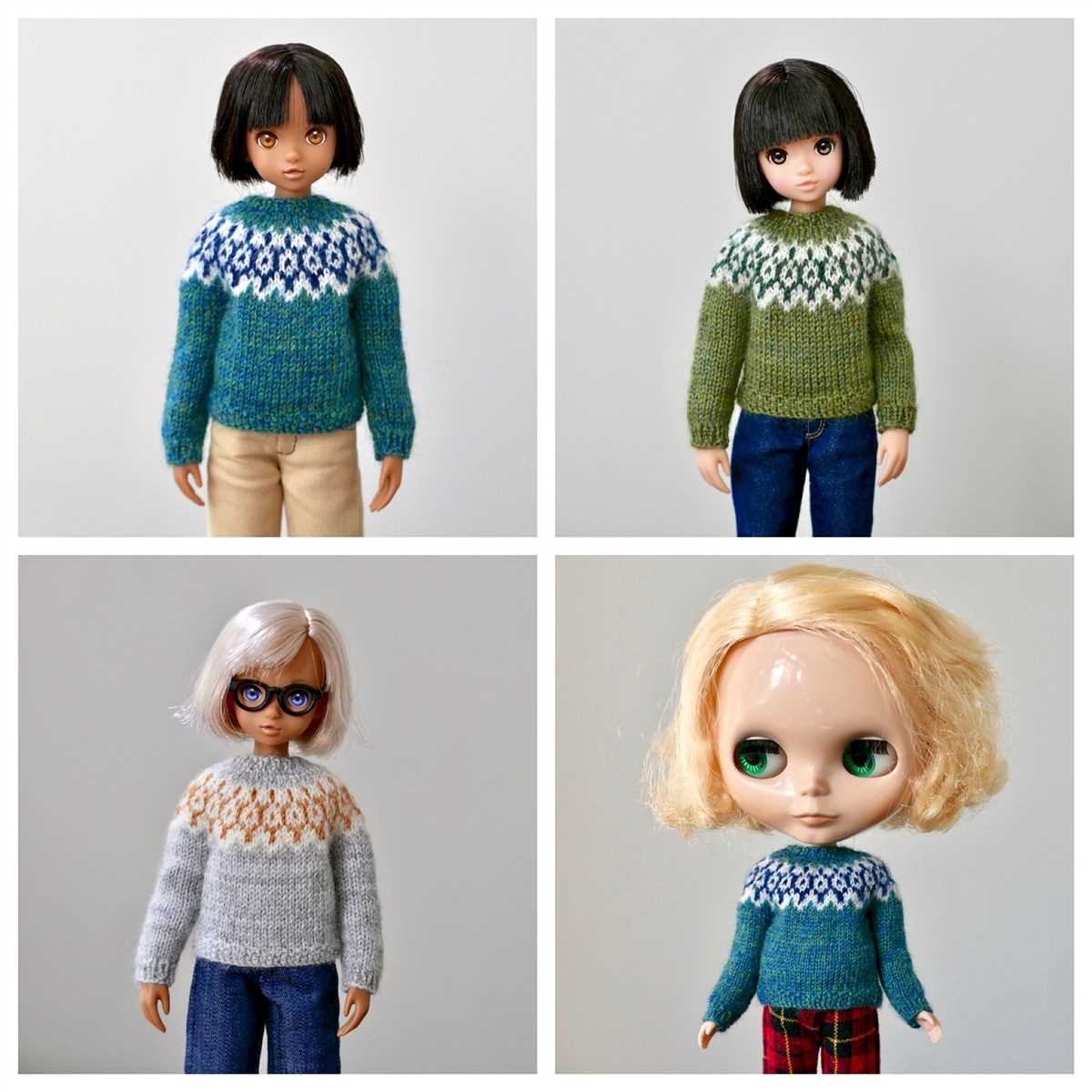 Knit in the round sweater pattern