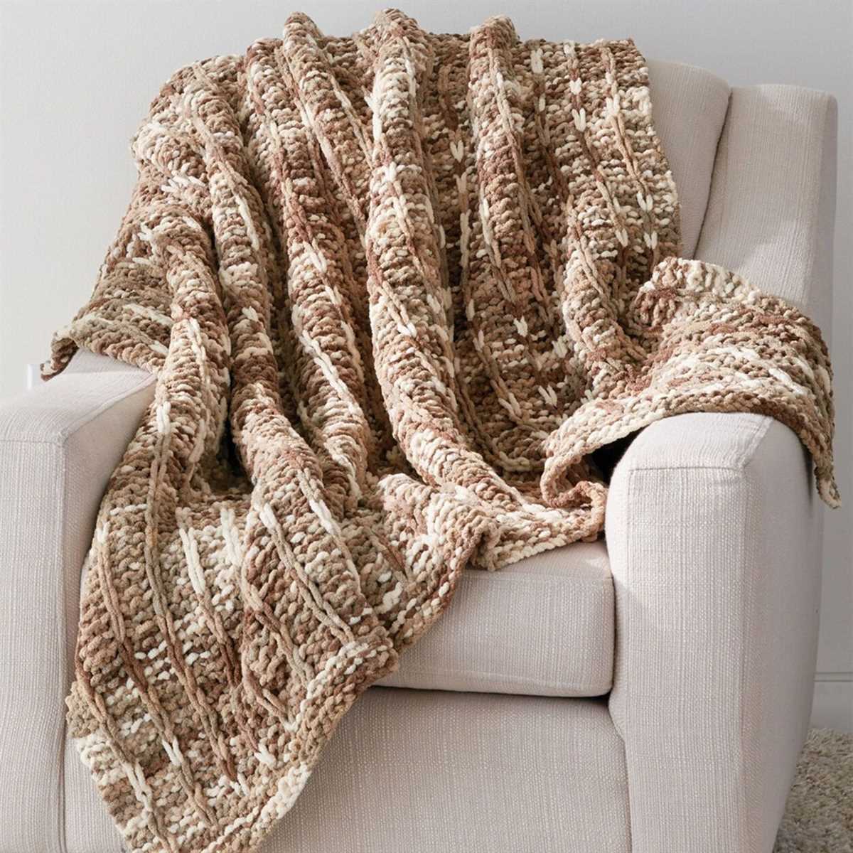 Bernat blanket knitting patterns