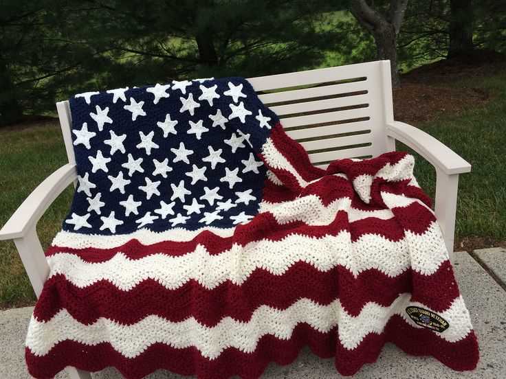 Wavy knit blanket pattern