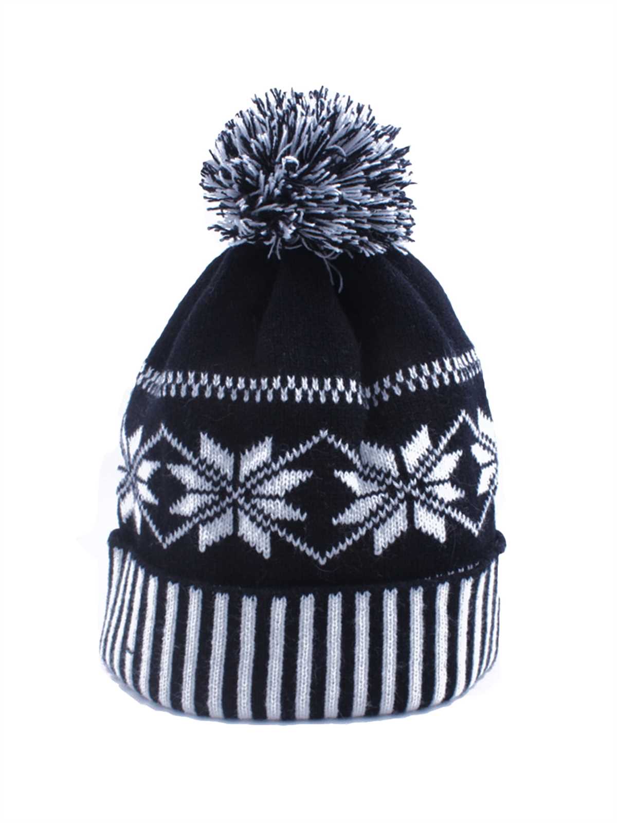 Pattern for knitted bobble hat