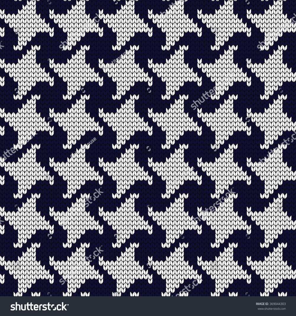 Beginner knit pattern