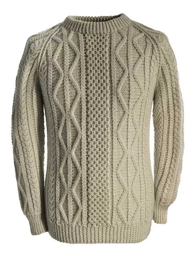 Sweater cable knit pattern