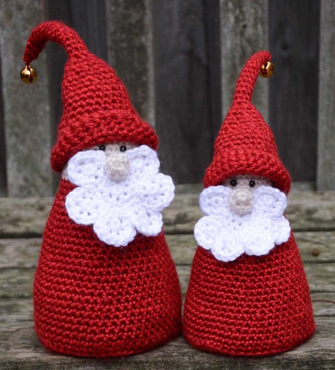 Knitted gnome ornament pattern